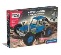 Clementoni - Mechanichs - Buggy Todoterreno - Juego Kit de Construcción Motorizado para Niños - Maqueta para Montar y Desarrollar la Creatividad - Apto para Niños a Partir de 8 Años - 55565