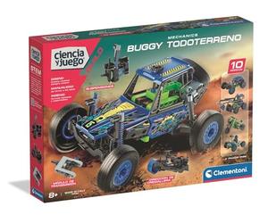 Clementoni - Mechanichs - Buggy Todoterreno - Juego Kit de Construcción Motorizado para Niños - Maqueta para Montar y Desarrollar la Creatividad - Apto para Niños a Partir de 8 Años - 55565