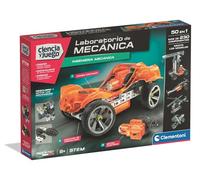 Clementoni - Mechanichs - Laboratorio de mecánica - Juego Kit de Construcción Motorizado para Niños - Maqueta para Montar y Desarrollar la Creatividad - Apto para Niños a Partir de 8 Años - 55563