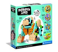 Clementoni Mechanics Junior - Animales en Movimiento, Juego construcciones Animales a Partir de 6 años, Multicolor