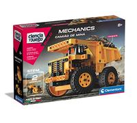 Clementoni - Set de construcción Mechanics Camión minero con instrucciones en App ㅤ