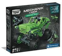 Clementoni Mechanics Monster Truck - Bloques de sujeción para niños y niñas a Partir de 8 años, Idea de Regalo 59500