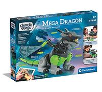 Clementoni - Mega Dragon, Robot para Montar Stem con App, 8 años, Multicolor (55421)