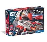 Clementoni - Mega Escorpión, Robot Educativo para Montar y Jugar, con App. Obedece órdenes, se Pueden programar Sus Movimientos. Juguete a Partir de 8 Años, en español (55433)