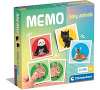Clementoni Memo Baby Animales Juego De Memoria Y Asociación Niños 3 Años