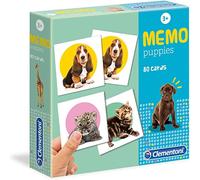 Clementoni Memo Cachorros, Juego de Memoria Infantil a Partir de 4 años (18078), Multicolor
