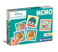 Clementoni Juego educativo Mémo Disney Classic Pocket - 48 fichas para niños de 4-6 años (18308)