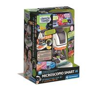 Clementoni - Microscopio Digital 2 en 1 con WI-FI - Descubre los Secretos del microcosmos - 12 Temas para Explorar - cámara WiFi con Acceso Desde App - 55623