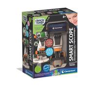 Clementoni - Microscopio Digital 2 en 1 con WI-FI - Descubre los Secretos del microcosmos - 12 Temas para Explorar - cámara WiFi con Acceso Desde App - 55623