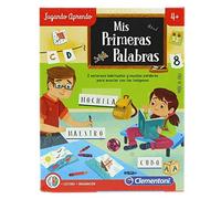 Clementoni- Mis Primeras Palabras, Juego Educativo 4 años, Juguete en español para Aprender a Escribir y Leer Las primeras Palabras (55304)