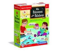 Clementoni- Mis Primeras Palabras, Juego Educativo 4 años, Juguete en español para Aprender a Escribir y Leer Las primeras Palabras (55304)