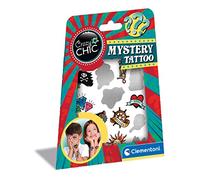 Clementoni Misteriosos Tatuajes temporales Infantiles Sorpresa a Partir de 6 años (18686), Multicolor