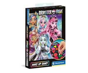 Clementoni Monster High Make Up Diary, para niños, Multicolor - 18801