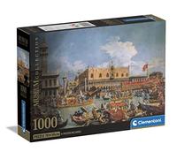 Clementoni - Museum Collection Return of Bucentaur at The Museum On Ascension Day-1000 Piezas Adultos, Arte, Puzzle Cuadros, Pinturas Famosas, Made in Italy, Multicolor, 39792