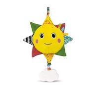 Clementoni - Música Soft Sun, Caja de música para recién Nacidos, Juegos para La Nanna, Juego bebé 0 Meses, Multicolor, 17795