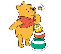 CLEMENTONI My First Puzzle Winnie the Pooh Disney 3-6-9-12 Piezas para Niños 2 Años+