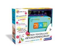 Clementoni-59202 Mi narrador Personal, CREA y Escucha 64 Historias de audición, más de 2 Horas de diversión y Entretenimiento para niños a Partir de 3 años, Multicolor, 6x24x20 (59202)