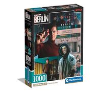 Clementoni Netflix Casa De Papel Berlin-Puzzle De 1000 Piezas, Rompecabezas Adultos, Entretenimento, 39850, Multicolor