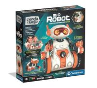 Clementoni - New Mio Robot - Kit de Robot Educativo para Niños +8 años, Montaje DIY con Modos de Juego, Movimiento y Magnetismo, Aprendizaje Stem - 55630
