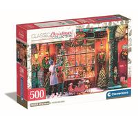 Clementoni Old Toy Shop - Puzzle 500 Piezas, Puzzle Adulto, Caja Compacta, Fabricado en Italia - 35567