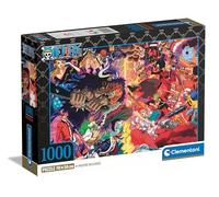 Clementoni One Piece 39922 1000 Piece Puzzle with Poster - Tactics Game for Mang