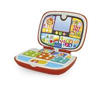 Clementoni- Ordenador Baby Laptop Amigos Animales con Luces y Sonidos 23x30x6 cm, Multicolor (61355.7)