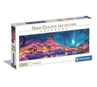 Clementoni -Panorama 1000 pieces - Colorful Night over Lofoten Islands