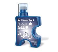 Clementoni - Pegamento Líquido para Puzzles 200 ml - Fijador Transparente con Esponja Aplicadora - Preserva los Colores y Protege tu Puzzle - Fácil de Usar y de Secado Rápido, 37044