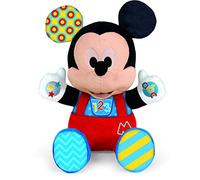 Clementoni - Peluche Baby Mickey - Peluche bebé Interactivo de Disney a Partir de 6 Meses, Juguete en español (55324)