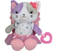 Clementoni - Peluche en Caja- Gato bailarín - Peluche para bebé a Partir de 0 Meses, bebé recién Nacido (17420)