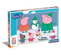 Clementoni Rompecabezas Peppa Pig Maxi 104 piezas (23752)