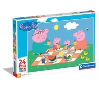 Clementoni Peppa Pig Supercolor Puzzle, Color, 24 pezzi (24028)