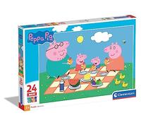 Clementoni Peppa Pig Supercolor Puzzle, Color, 24 pezzi (24028)