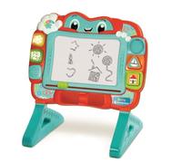 Clementoni - Pizarra Cantarina Interactiva - Centro de Actividades Electrónico - Para Dibujar y Aprender - Juego 2 en 1 para Niños y Niñas - A partir de 18 Meses - Made in Italy - 61434