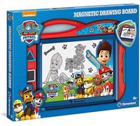 Clementoni - Pizarra magnetica, diseño Paw Patrol, La Patrulla Canina, a partir de 4 años (15112), MultiColor, Talla única