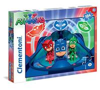Clementoni PJ Masks Supercolor Puzzle, Multicolor, 104 pezzi (27092)