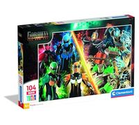 Clementoni - Puzles Infantiles de 104 Piezas Grandes, ilustración de Gormiti, para niños a Partir de 4 años, Dibujos Animados, superhéroes, Idea de Regalo de cumpleaños, Fabricado en Italia, 62 x 42