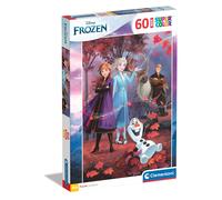 Clementoni Puzzle infantil Frozen 60 piezas maxi piezas grandes Desde 4 años (26474)