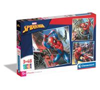 Clementoni - 3 puzzles 48 piezas - Spiderman