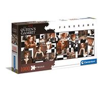 Clementoni - Puzzle 1000 Panorama Gambito De Dama Puzzle Adulto 1000 Piezas, Puzzle De Series A Partir De 14 Años (39696)