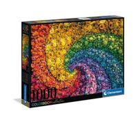Clementoni - Puzzle 1000 Piezas Colores Color Boom Whirl, Puzzle Adulto Colores (39594)
