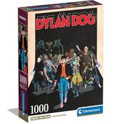 Clementoni Puzzle 1000 Piezas Cómics Ilustración Dylan Dog Con Póster
