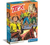 Clementoni Puzzle 1000 Piezas Cómics Ilustración Tex Con Póster