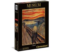 Clementoni - Puzzle 1000 piezas cuadro El Grito de Munch, Roda (Importación USA)