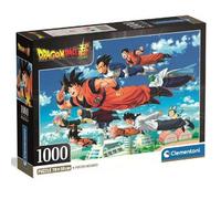 Clementoni - Puzzle Adulto 1000 Piezas Dragonball Compact Box, Dragon Ball, 39955