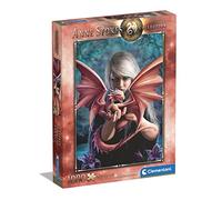 Clementoni - Puzzle 1000 Piezas Fantasy, Dragón, Anne Stokes, Puzzle Adulto Vertical Fantasy Dragones, (39640)