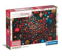 Clementoni - Puzzle 1000 Piezas Imposible Christmas Vibes, Puzzle para Adultos, Caja Compacta, Fabricado en Italia - 39926