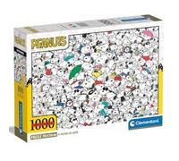 Clementoni - 39804 - Puzzle Peanuts - Puzzle Adulto 1000 Piezas, Desde 14 años, Made in Italy