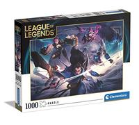 Clementoni - Puzzle 1000 Piezas LOL, League of Legends, Puzzle Series Netflix Arcane(39669)