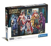 Clementoni - Puzzle 1000 Piezas LOL, League of Legends, Puzzle Series Netflix Arcane(39680)